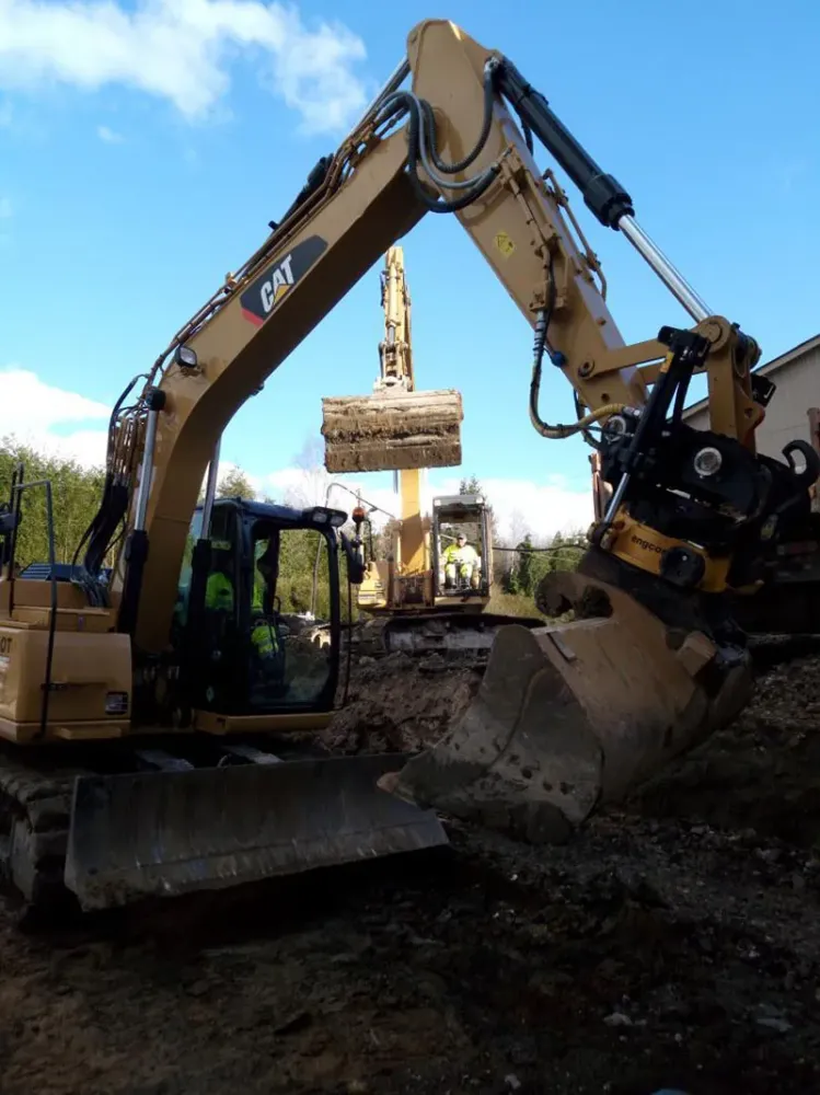 travaux de terrassement
